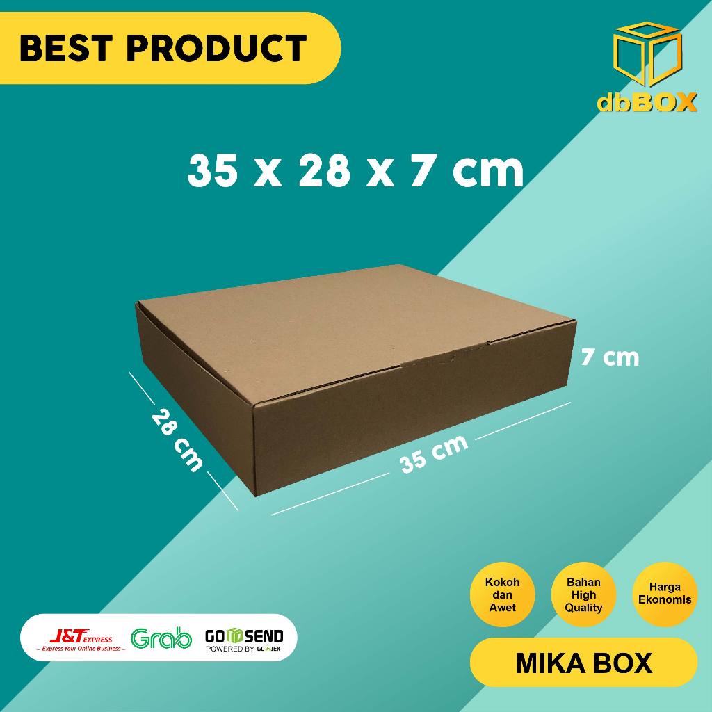 

(10pcs)Kardus 35x28x7cm --Die Cut dan easy usage—