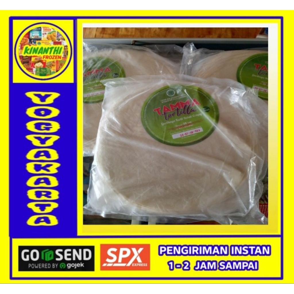 

Tortilla Tama kulit kebab 20 cm, Jogja Frozen