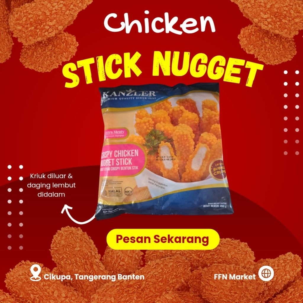 

Kanzler crispy chicken stick 450 gr