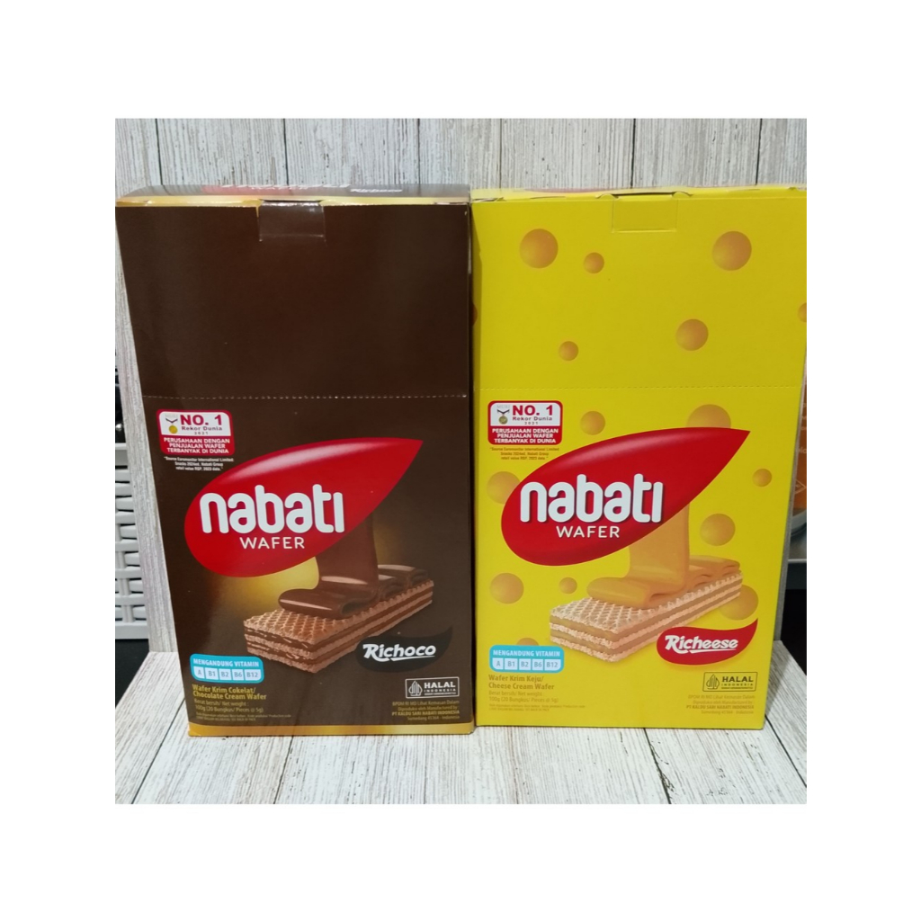 

Nabati Wafer 6gr Ec 500 - Pak Isi 20 Pcs
