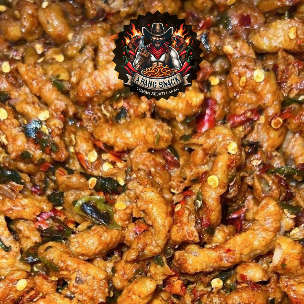 

1KG USUS KRISPY PEDAS DAUN JERUK CABE ASLI - GURIH RENYAH MAKNYUSSS