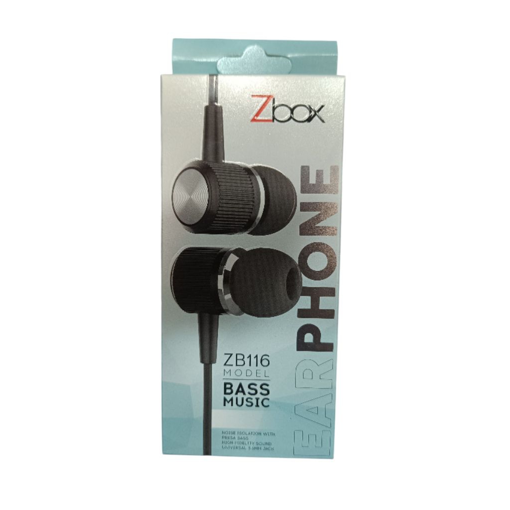Earphone Zbox ZB116 BASS MUSIC