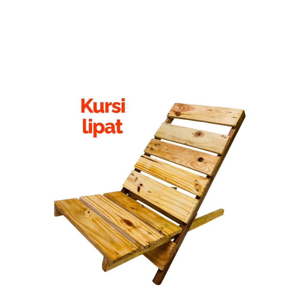 kursi Lipat kayu jati minimalis kursi lesehan bisa custom