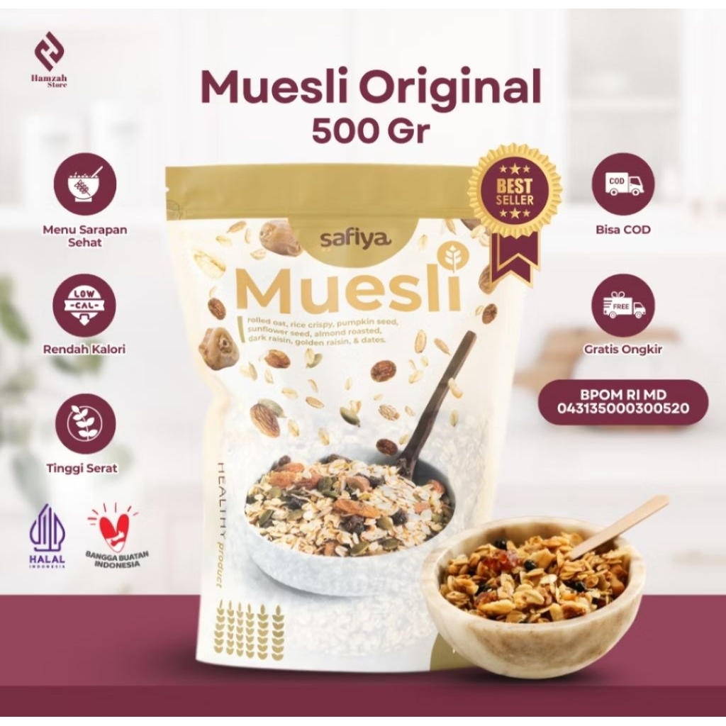 

Muesli Original Oats by Safiya