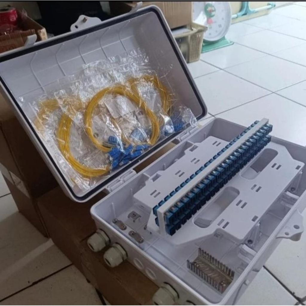 odp 48 core lengkap pigtail sc upc