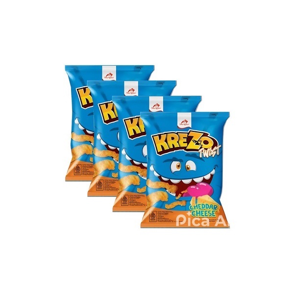 

Krezo Twist Cheddar 1 Renceng