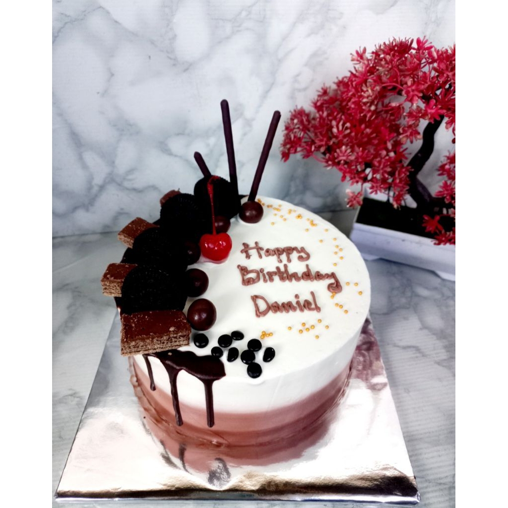 

kue tart brownies diameter 16cm// kue ultah semarang