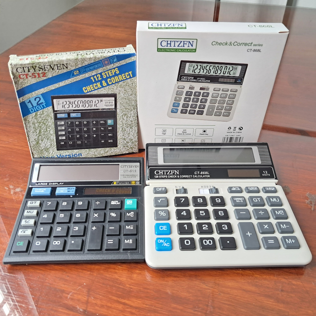 

Kalkulator 12 Digit CITY SEVEN & CHTZFN