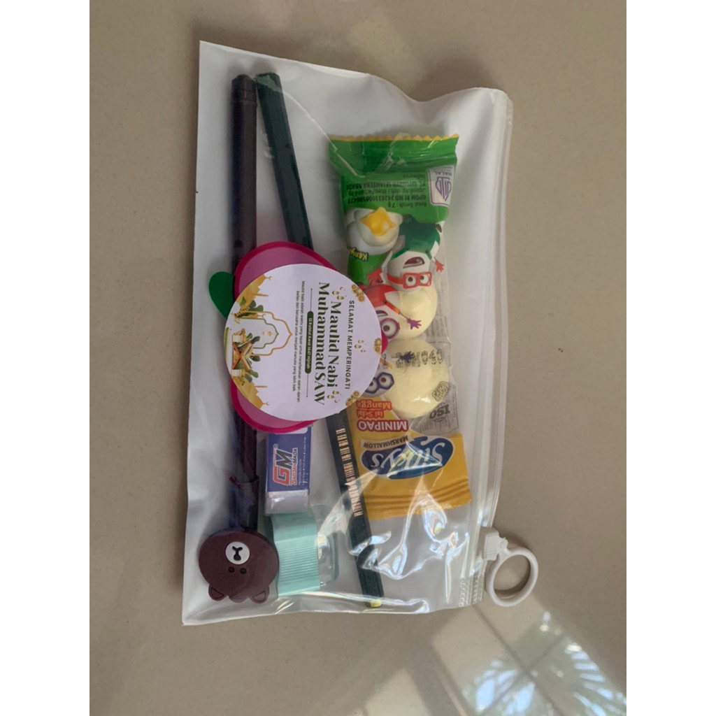 

mini gift alat tulis isi 5