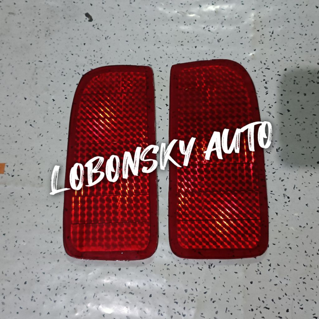 Mata kucing reflektor bemper belakang Yaris 2012 2013