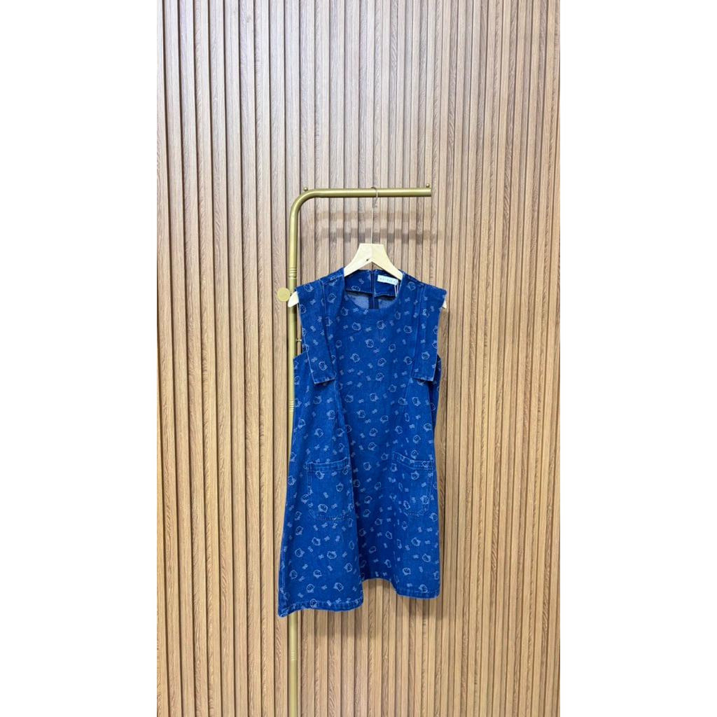 tunik vest jeans import bangkok best seller