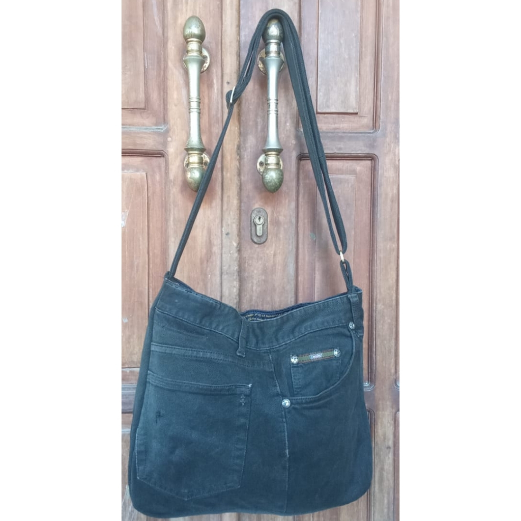 SLING BAG JEANS HANDMADE/TAS HANDMADE