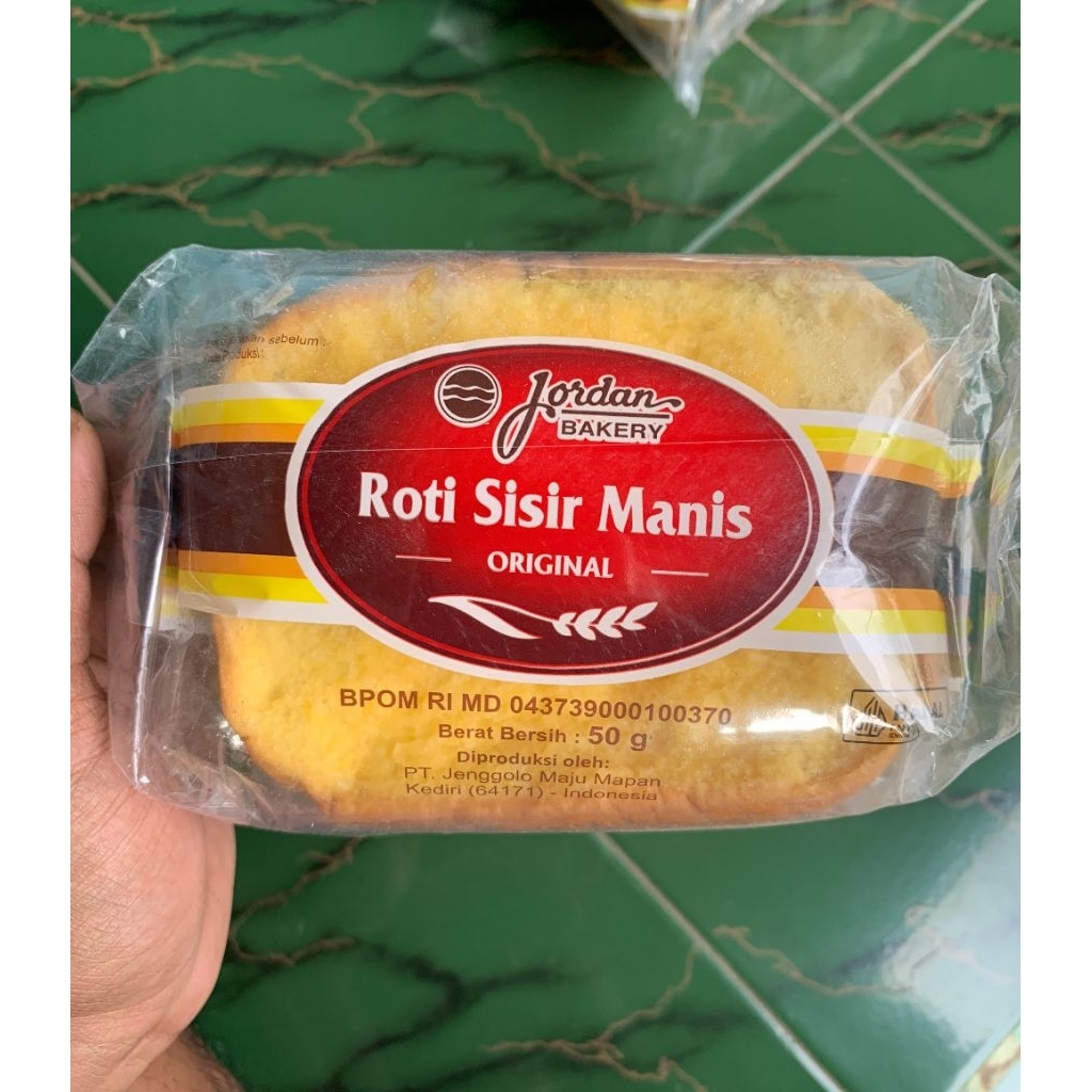 

( paket 4pack 20pcs )Roti sisir jordan mentega 1pack isi 5pcs