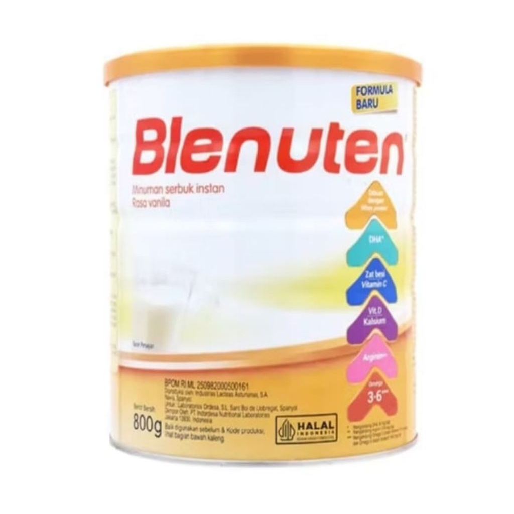 

Blenuten rasa vanila ukuran 800gr