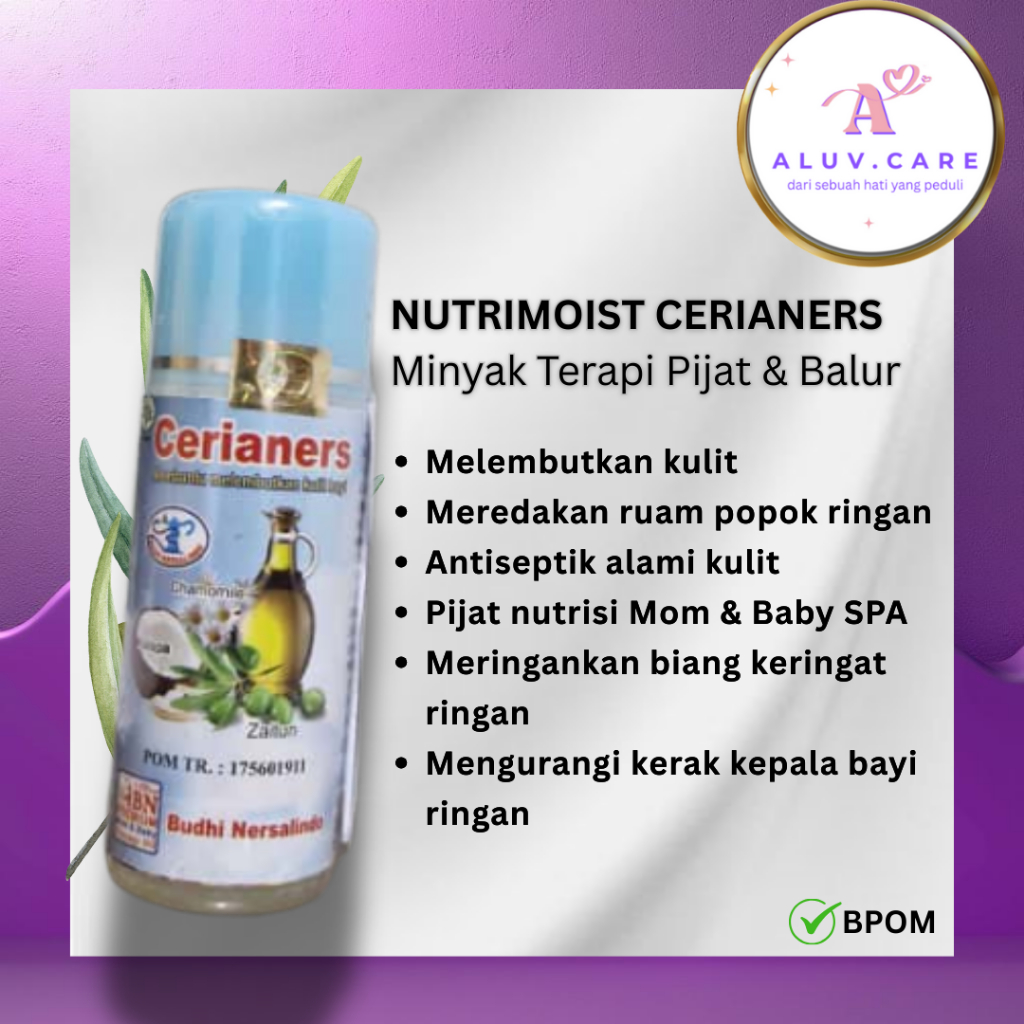 Nutrimoist Cerianers - Minyak Terapi By Budhi Nersalindo