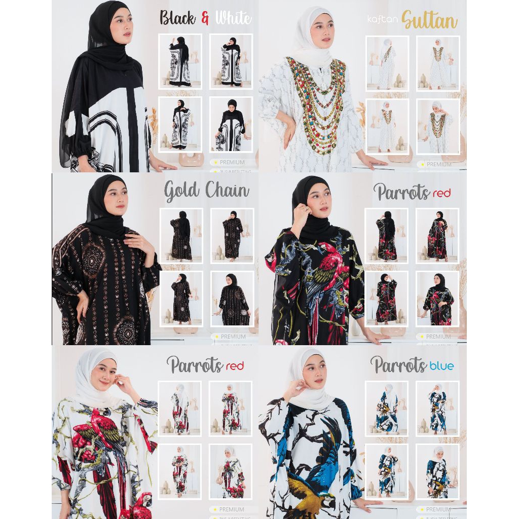 GAMIS KAFTAN ABAYA JUMBO BUSUI LD 170 RESLETING DEPAN