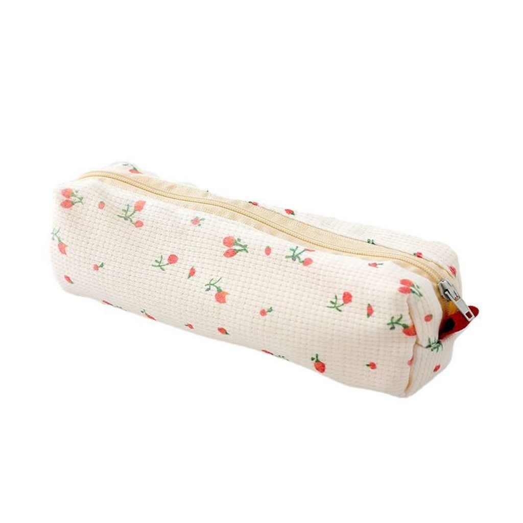 

kotak pensil, pencil case cherry