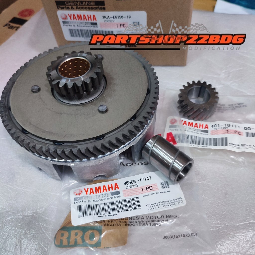 RUMAH KOPLING RX KING PLUS GIGI PRIMER PRIMARY DAN BOSH DRIVEN RXKING RX KING RXK ORIGINAL YAMAHA