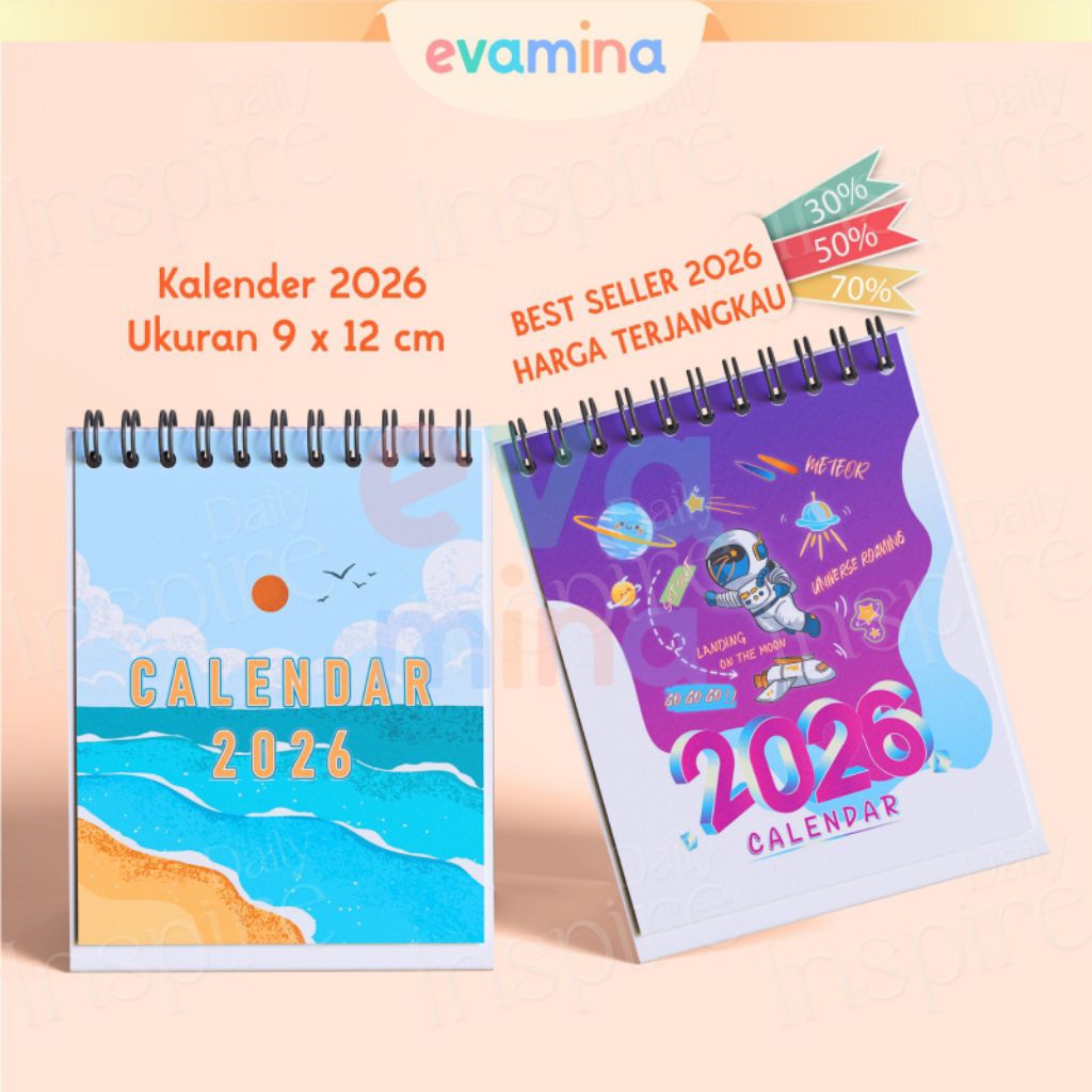

Evamina Kalender Meja 2026 Terbaru Motif Lucu - Kalender Meja 2026 Gift Souvenir Kalender Meja 2026