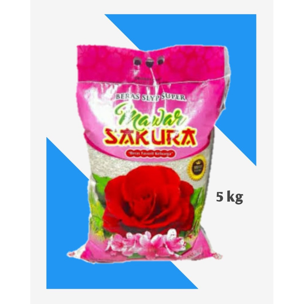 

BERAS CAP SAKURA KEMASAN 5 KG