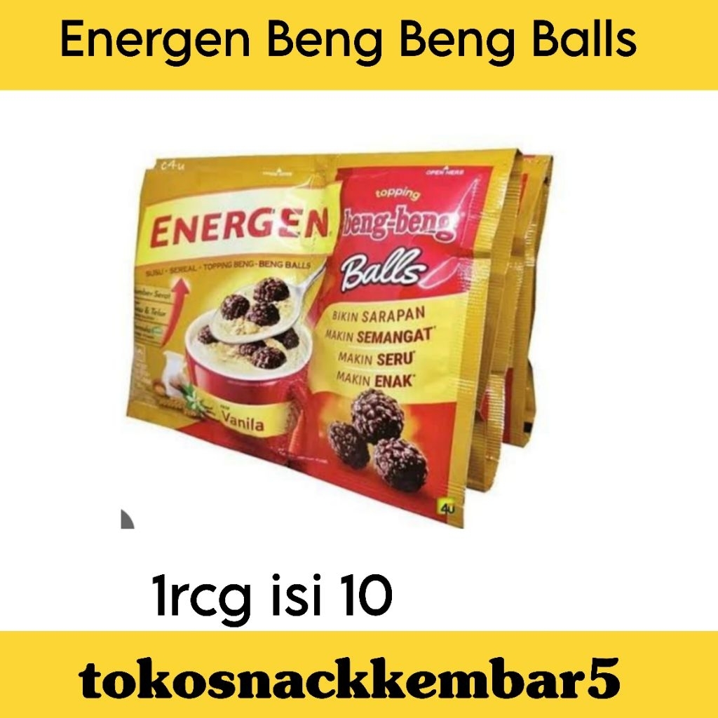 

Energen Beng Beng Balls renceng isi 10