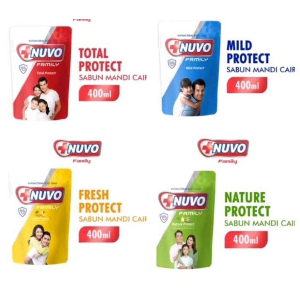 Nuvo 400ml - Sabun Cair Nuvo 400ml All Varian