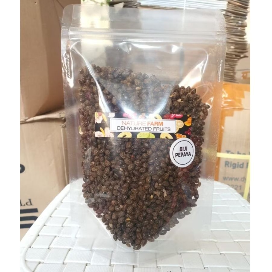 

Nature Farm Biji Pepaya Kates kering / Dried Papaya Seeds 250gr