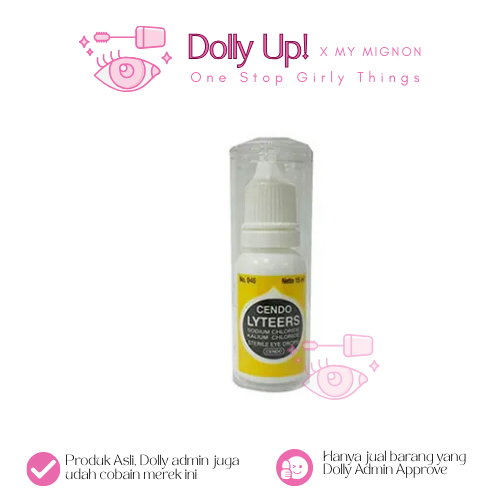 Cendo Lyteers Obat Tetes Mata 15ml – Pelembab Mata Kering / Iritasi – ORIGINAL