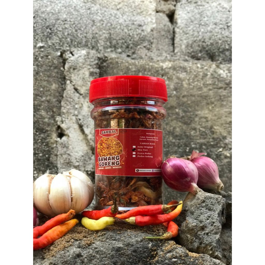 

SAMBAL TERI BAWANGJUNTUR