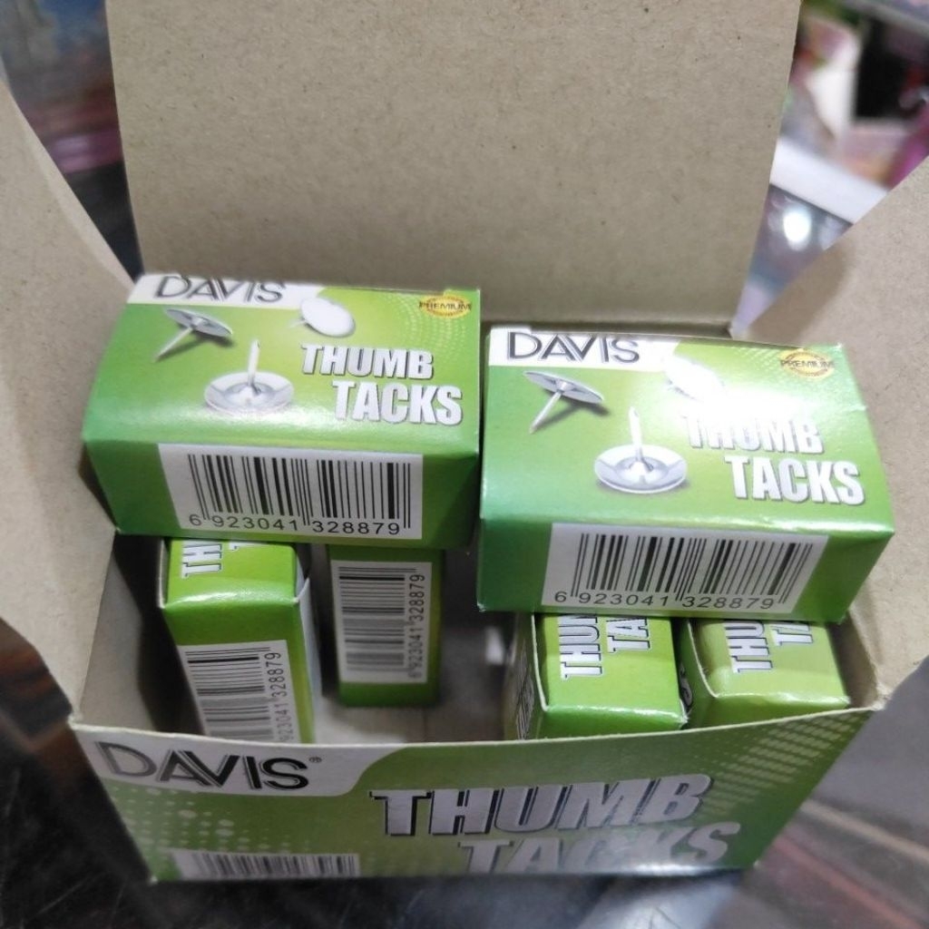 

Paku Payung harga Perkotak/Paku Payung / Pines / Thumb Tacks / Paku Payung 1 Pak Kecil