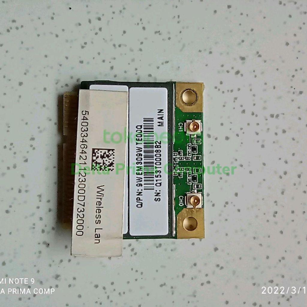 Wifi card laptop acer aspire 4750 4750Z 4750G 4752 4352 4755 4755G
