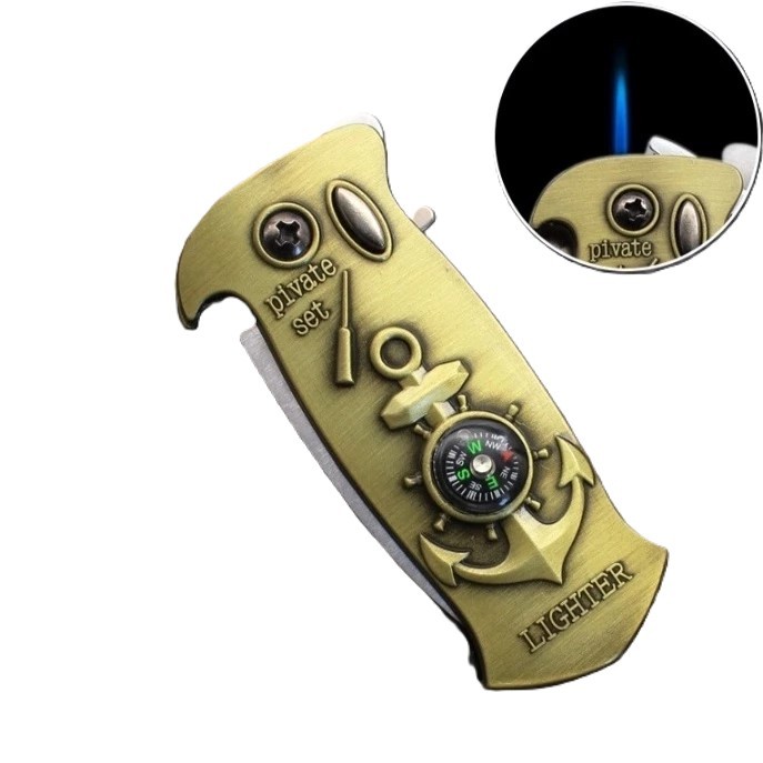 Korek Api Pisau Bara Model Kompas Jangkar