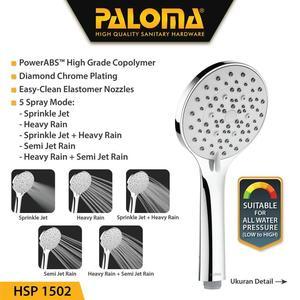 Shower Set Paloma HSP 1502 – Model Minimalis Chrome