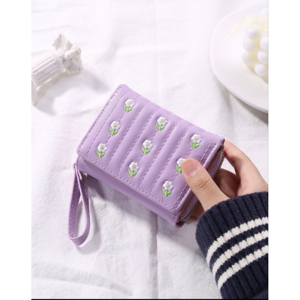 Tas Dompet Kondangan Wanita Dompetlipat Cwe Dompett Wanita Wang Tempat Simpan Uang Donpet Kecil Aest