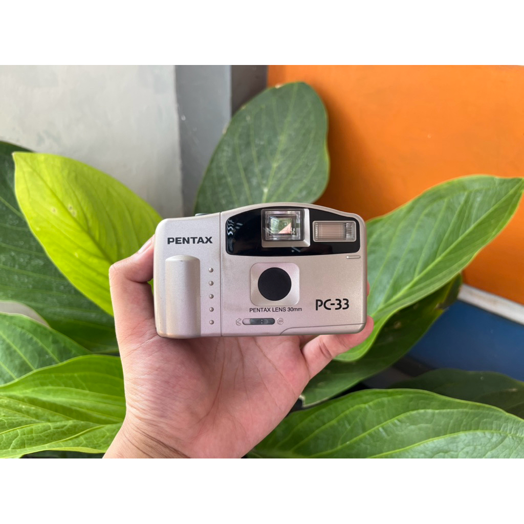 Kamera Analog Film Pentax PC-33 Point And Shoot Film Camera