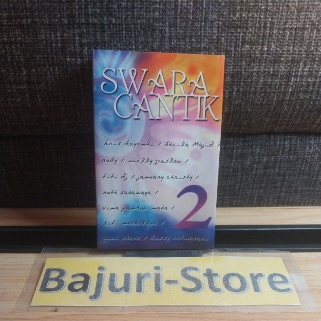 Kaset Pita Swara Cantik "Vina Panduwinata" "Krisdayanti" "Titi DJ" "Sheila Majid" "Melly Goeslauw" "