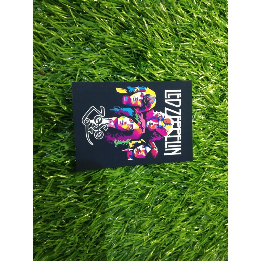 stiker vinyl led zeppelin