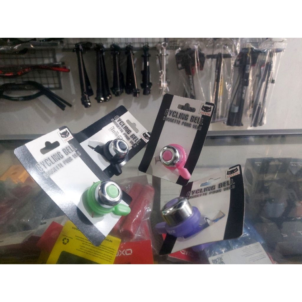 BEL CATEYE PB 1000 SILVER BEL SEPEDA