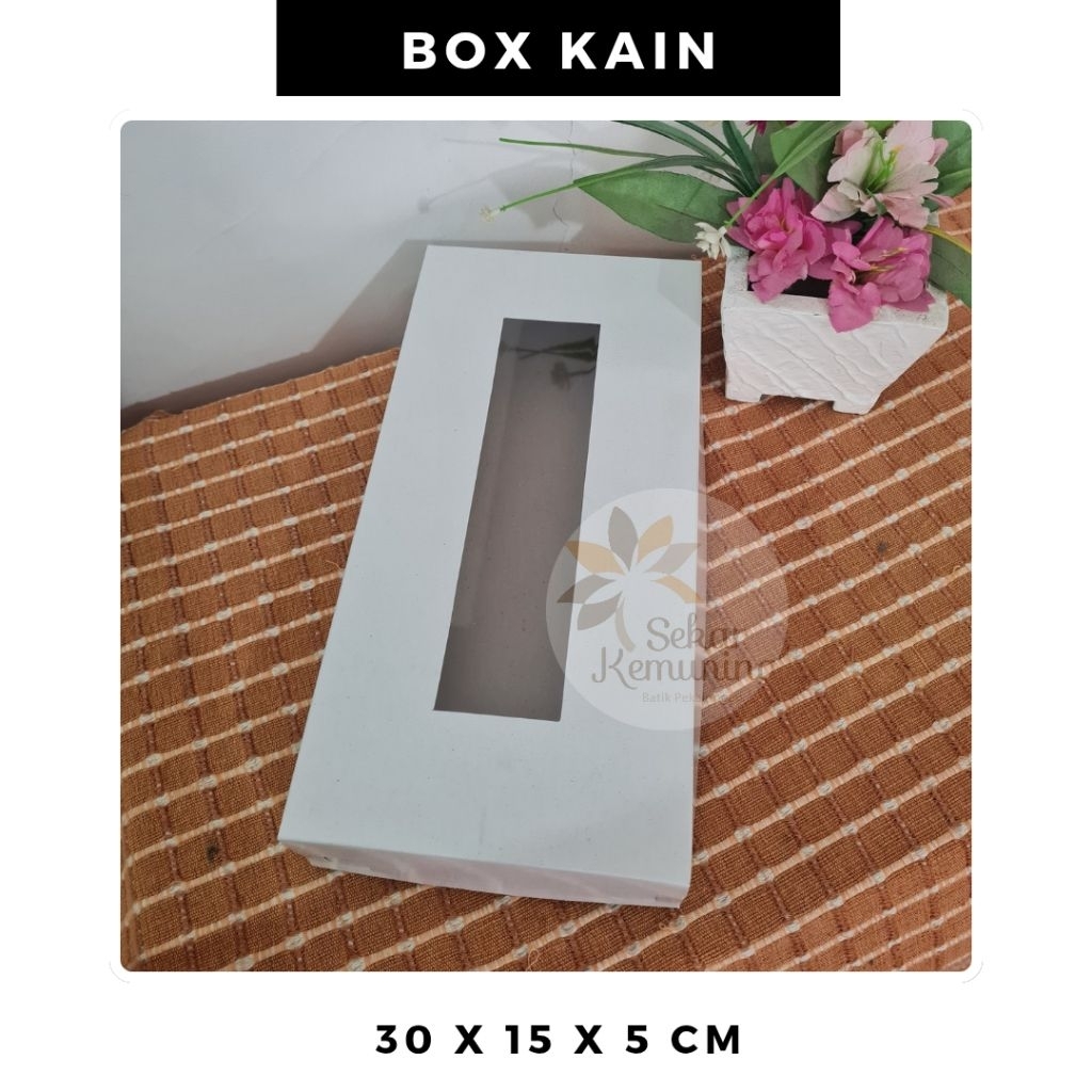 

Box Kain Batik / Sajadah / Baju 30 x 15 x 5 cm