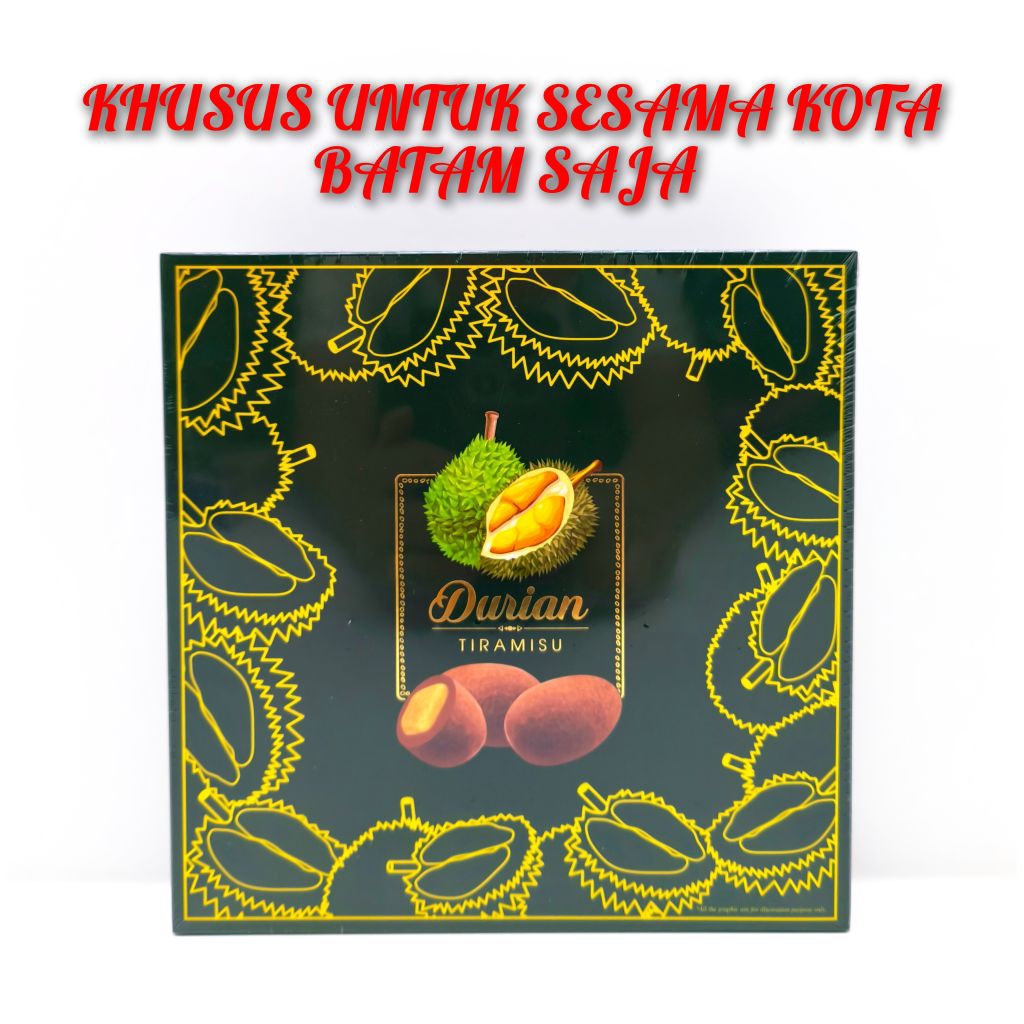 QF Choco Durian Tiramisu Chocolate 135 gram