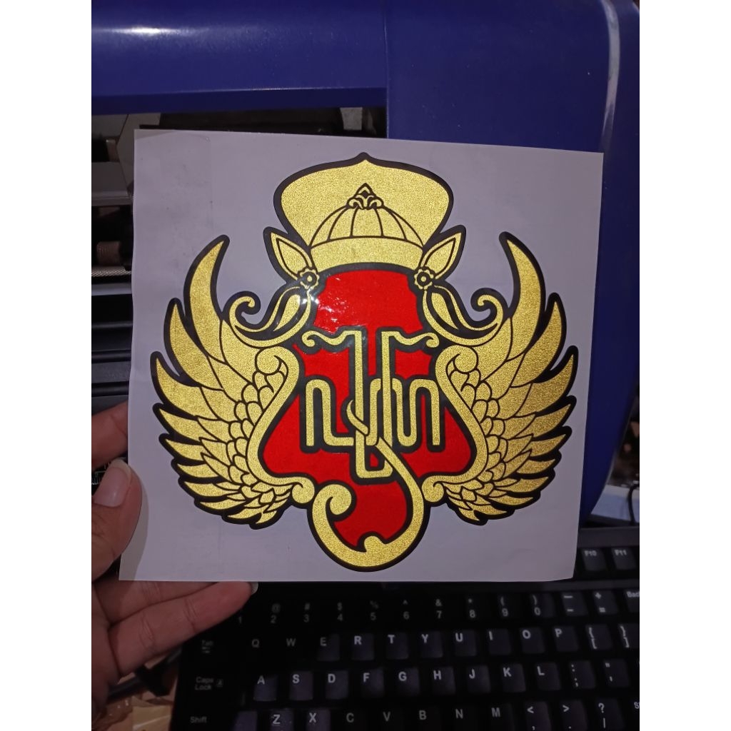 Sticker Cutting LOGO KRATON JOGJA
