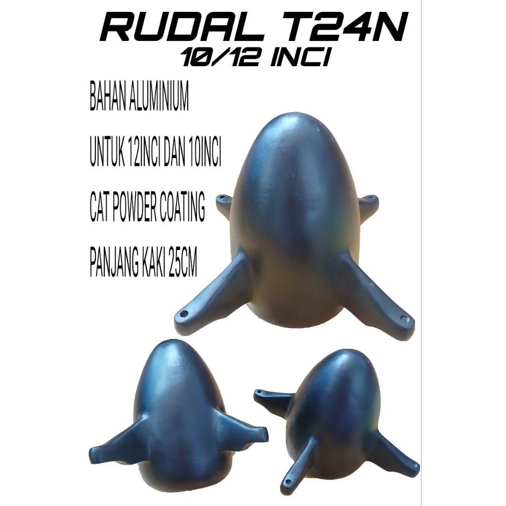RUDAL PHASEPLUG T24N 10IN ATAU 12IN BAHAN ALUMINIUM