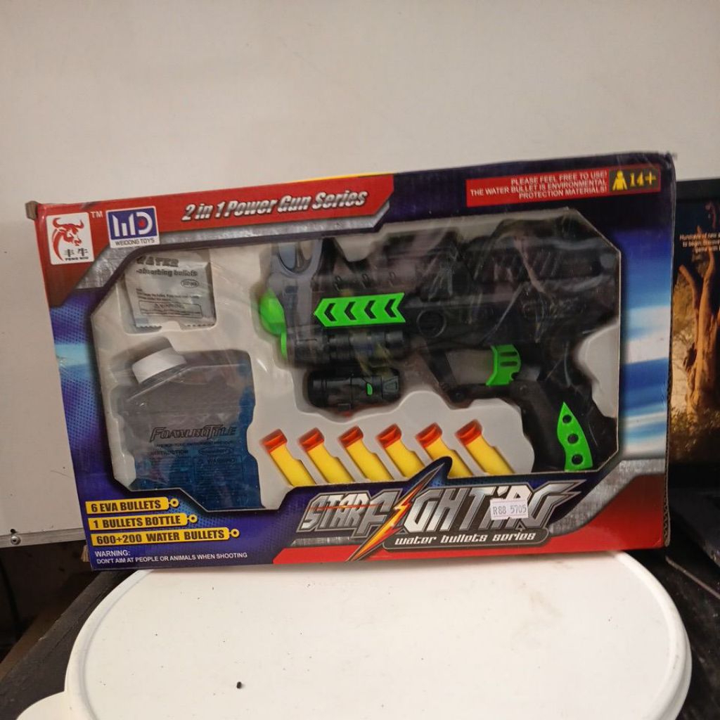 mainan anak tembak soft bullet blaster