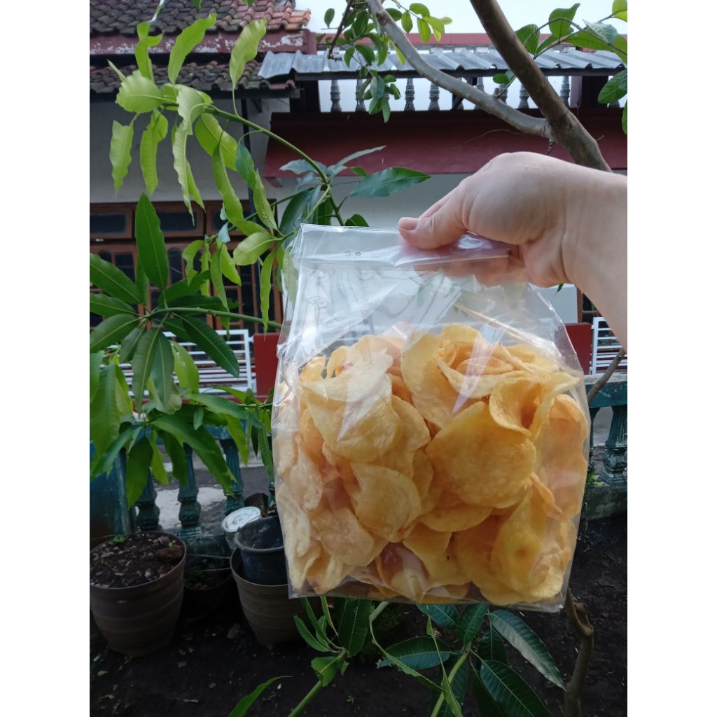 Keripik Kentang Kiloan Original Keju Renyah