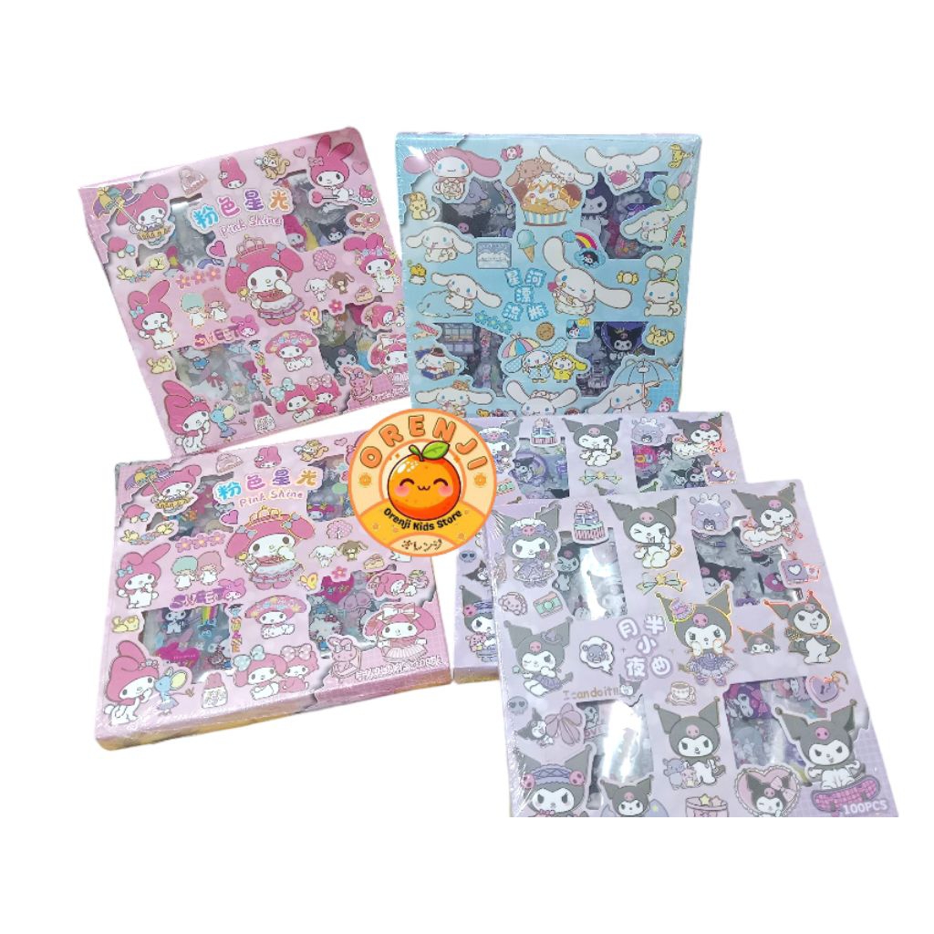 

STICKER KARAKTER CEWEK LUCU Stiker Hias Tempel Anti air. ISI 100 lbr STICKER (MOTIF NYA SUDAH MIX)