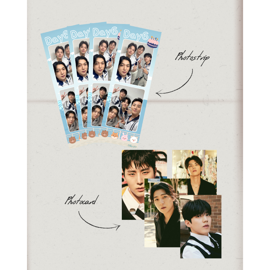 Fanmade Unofficial Day6 The PIER10 PC & Photostrip