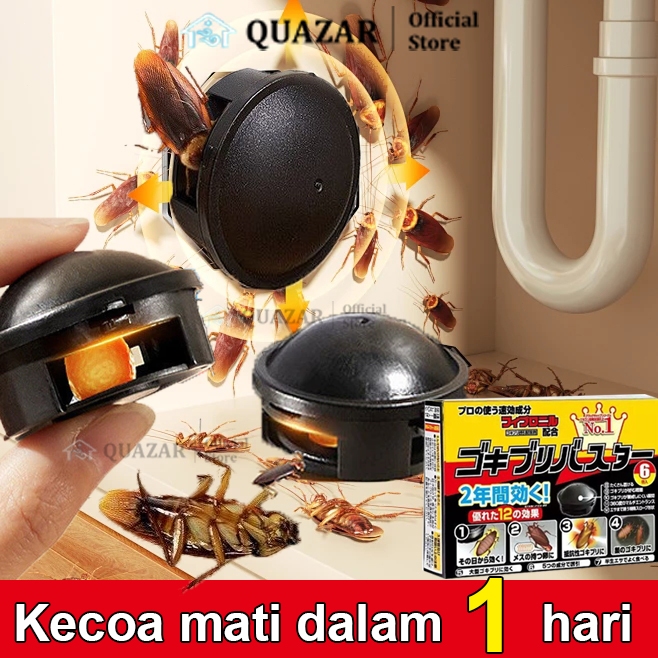 Jepang  racun kecoa pembasmi kecoa paling ampuh black cap earth kecoa anti kecoa Obat Kecoa