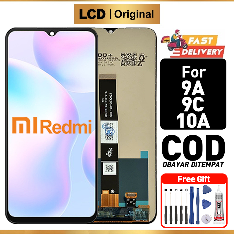 ORI LCD Redmi 9A LCD Redmi 9C LCD Redmi 10A Original 100% Fullset Touchscreen asli COD