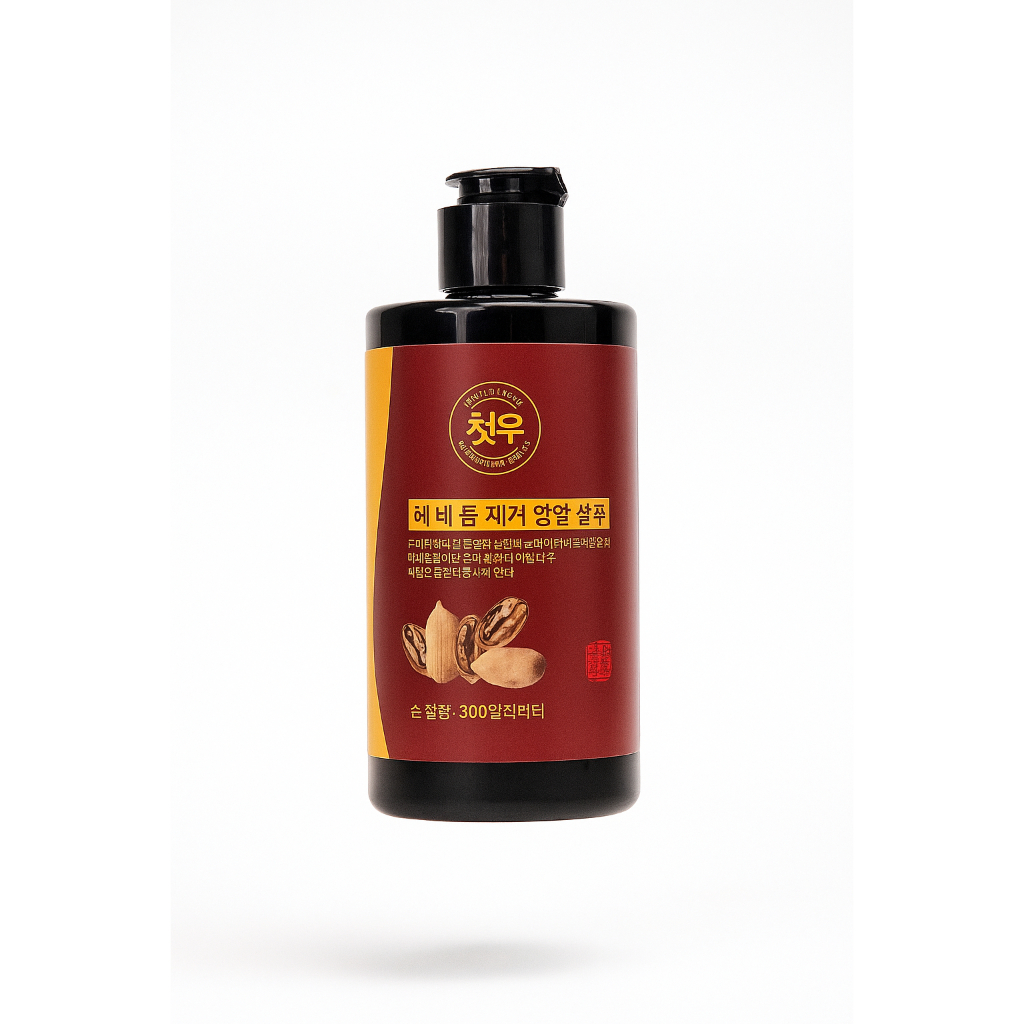 Shampoo Uban Penghitam Rambut 300 ML Shampoo Penghilang Rambut Uban Permanen