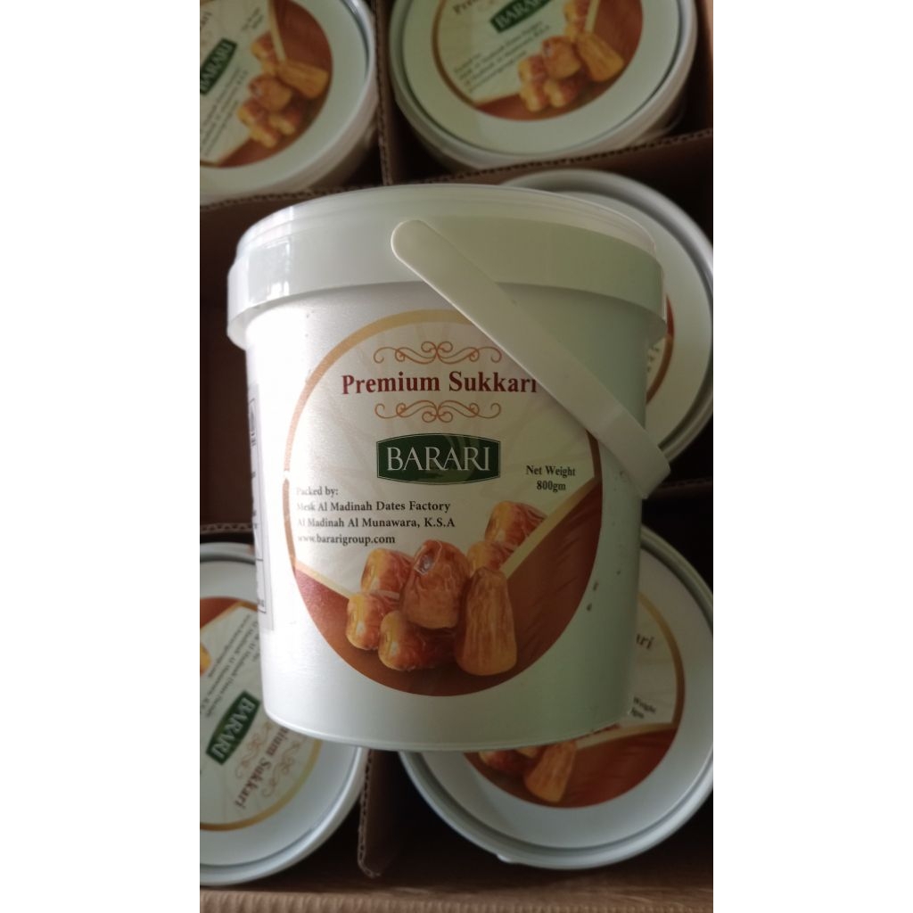 

Sukari ember 800gr / Kurma Raja / Sukari / Oleh oleh haji umroh